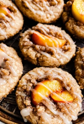 Peach Cobbler Cookies