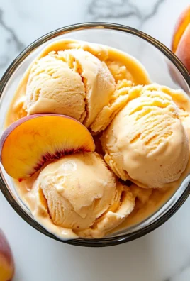 Peach Greek Frozen Yogurt