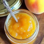 Small Batch Vanilla Peach Jam
