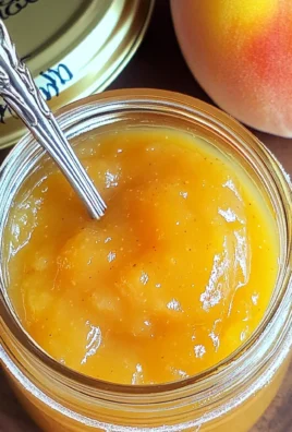 Small Batch Vanilla Peach Jam