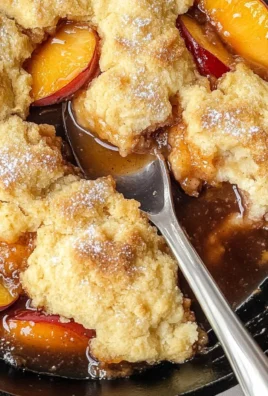Southern Cast Iron Skillet Peach Cobbler