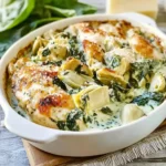 Spinach Artichoke Chicken with Cottage Cheese