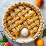 The Best Peach Pie