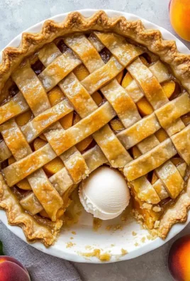 The Best Peach Pie
