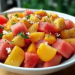 The Peach Watermelon Salad That Tastes Like Summer