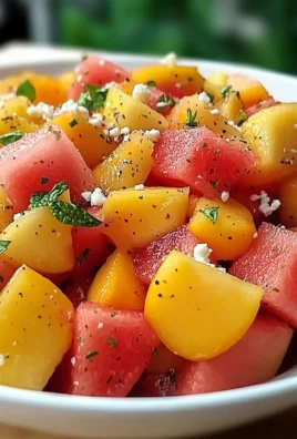 The Peach Watermelon Salad That Tastes Like Summer