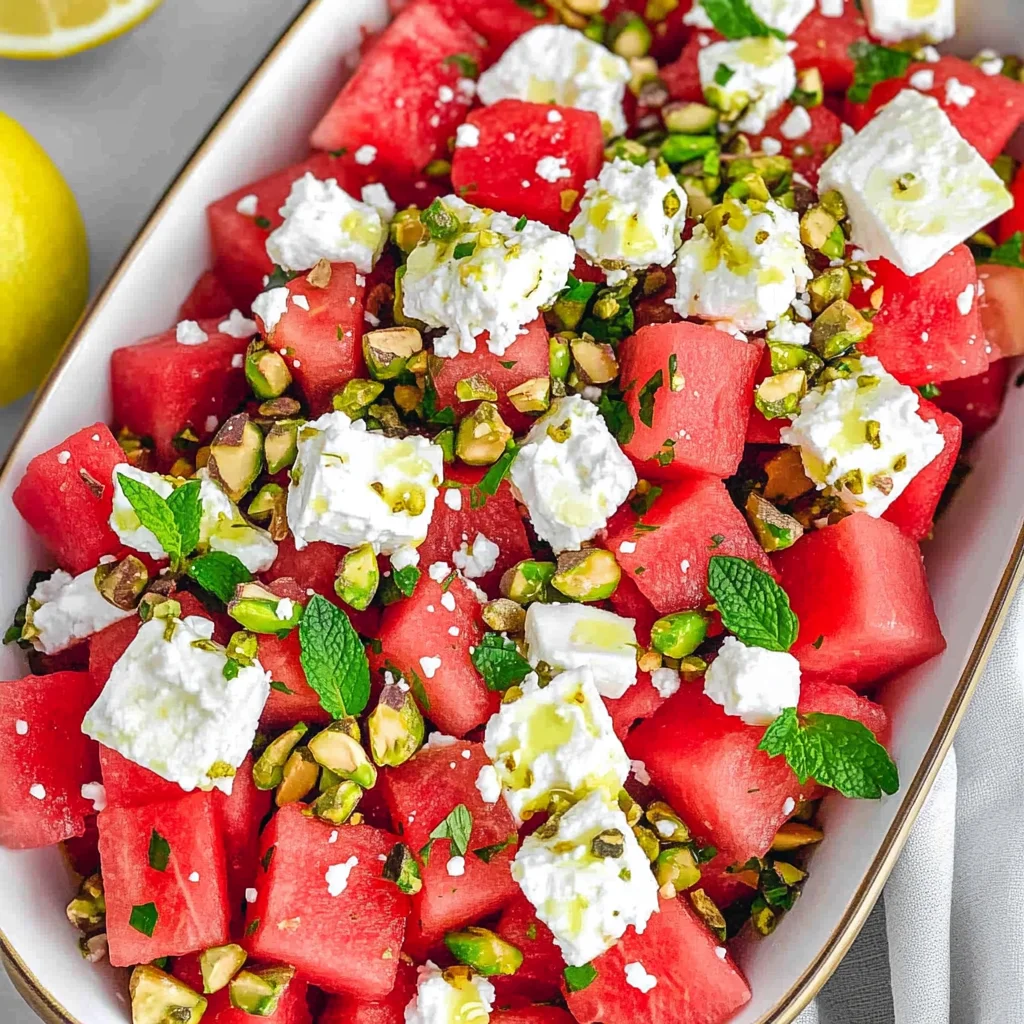 Watermelon Feta Salad