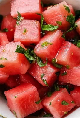 Watermelon Mint Salad