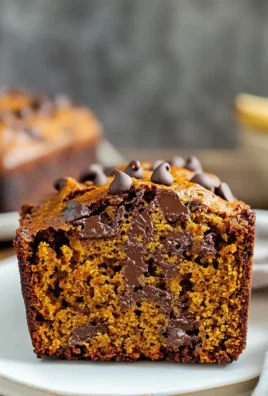 Banana Chocolate Chip Pumpkin Bread