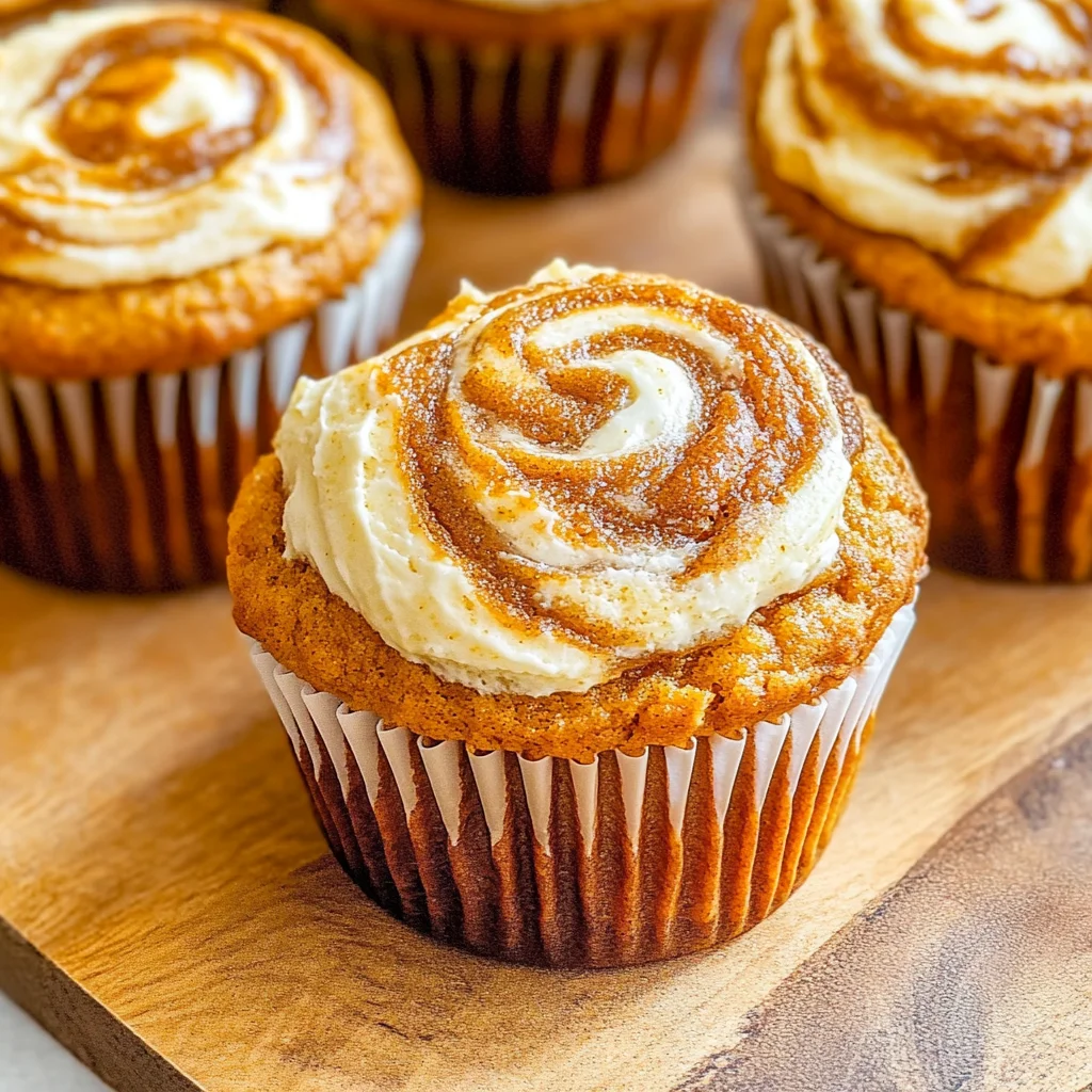 Best Swirled Pumpkin Cream Cheese Muffins