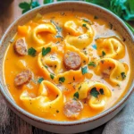 Butternut Squash Sausage Tortellini Soup Recipe