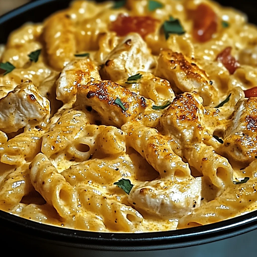 Cajun Cream Cheese Chicken Pasta Bake Recipe