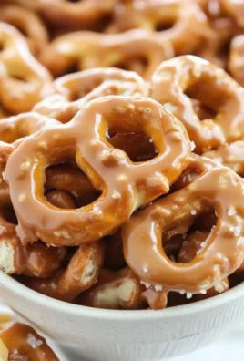 Caramel Pretzels