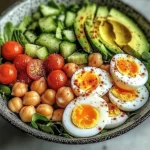 Chickpea & Egg Power Bowl