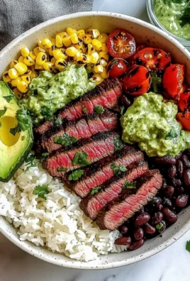 Cilantro Lime Steak Bowls