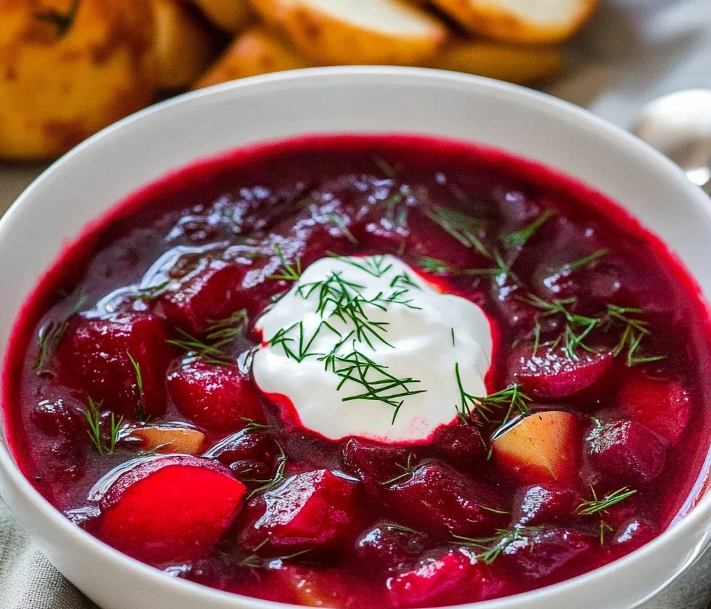 Classic Borscht Recipe (Beet Soup)