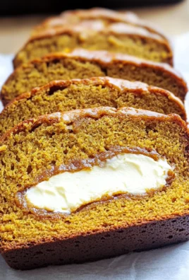 Cream Cheese-Filled Pumpkin Bread