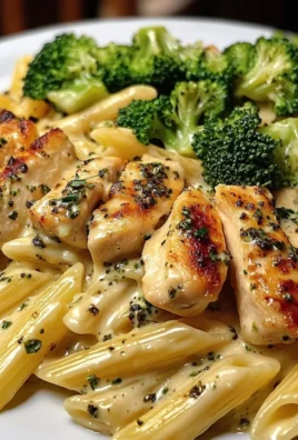 Creamy Chicken and Broccoli Penne