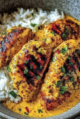 Creamy Peri-Peri Chicken Over Garlic Rice