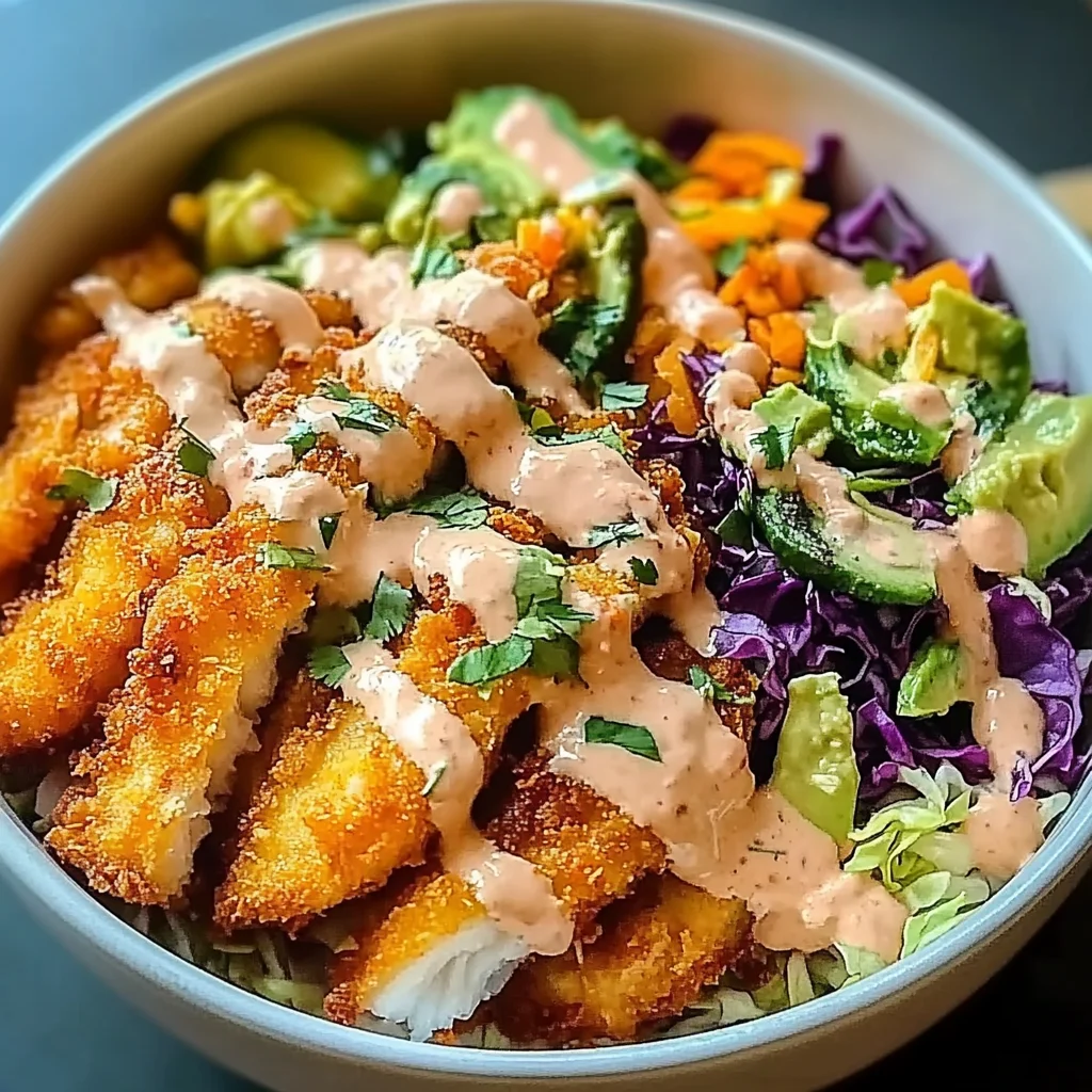 Crispy Fish Taco Bowls