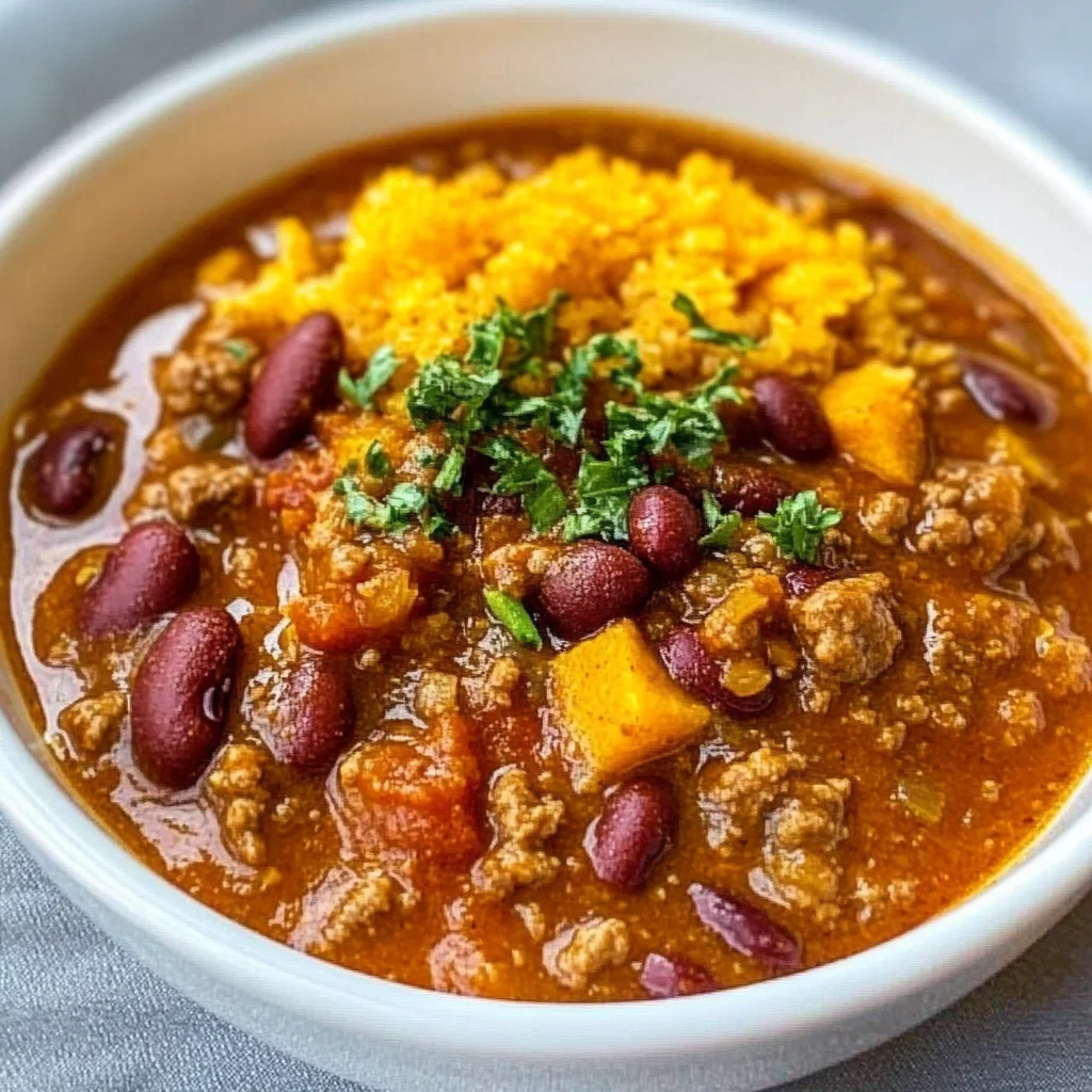 Crockpot Pumpkin Chili
