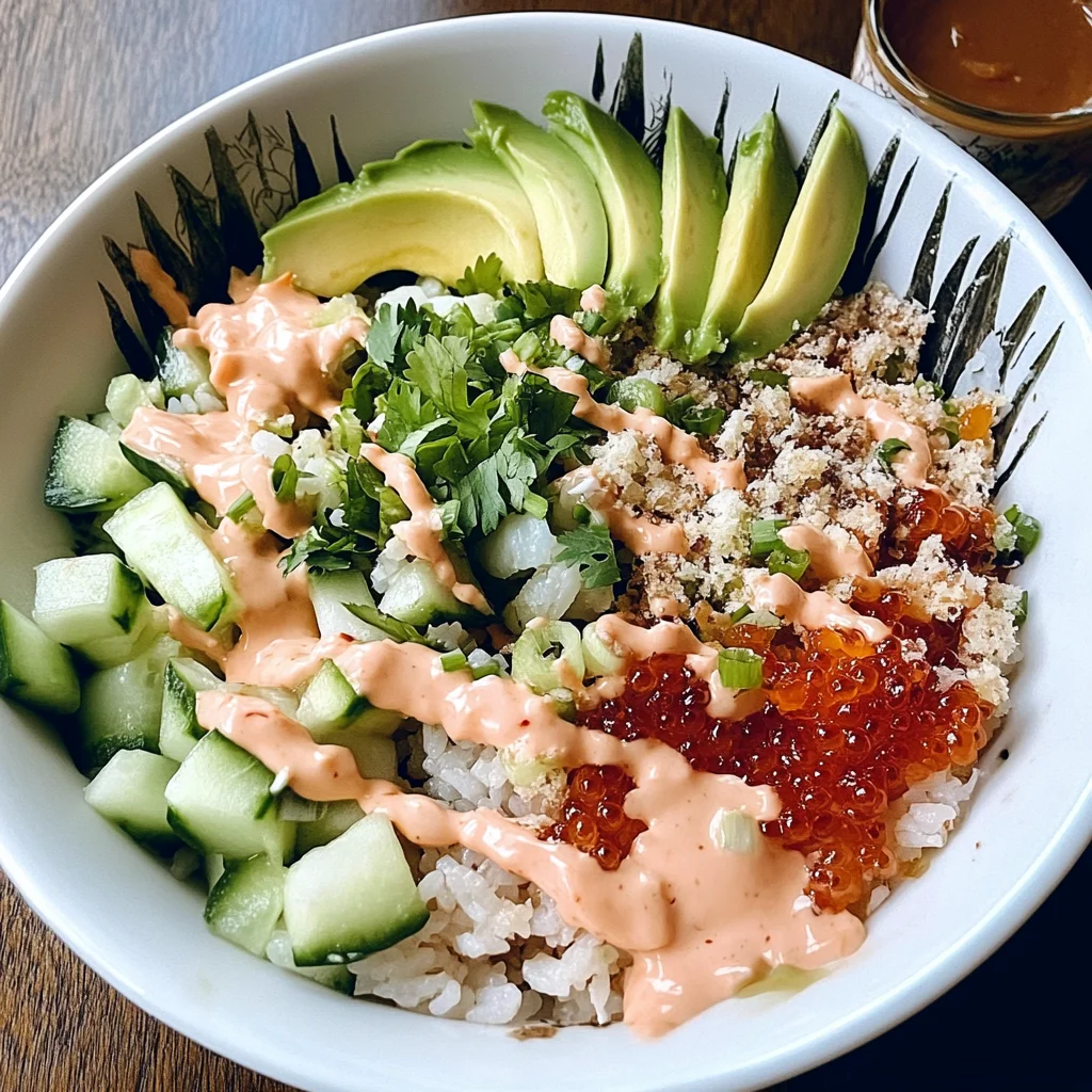 Crunch Roll Sushi Bowl