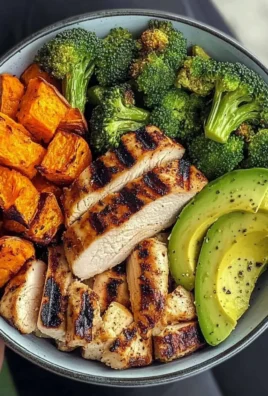 Grilled Chicken Veggie Bowl with Avocado
