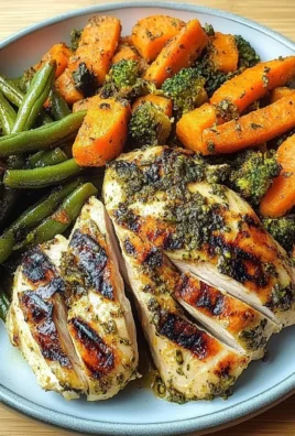 Grilled Chicken with Sautéed Mixed Veggies & Roasted Roots