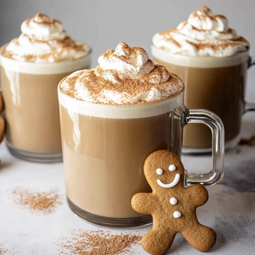 Homemade Gingerbread Latte