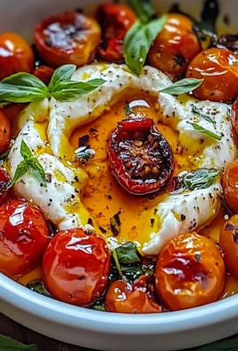 Hot Honey Tomato Burrata Dip