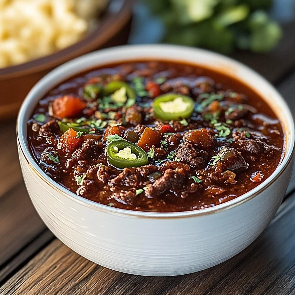 Korean Chile Con Carne