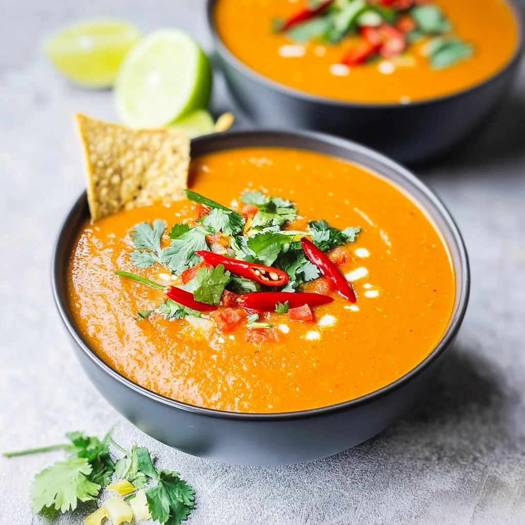 Mexican-Style Tomato Soup