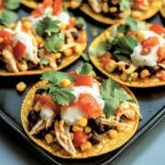 Mexican Rotisserie Chicken Tostadas