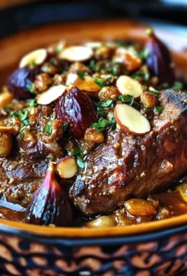 Moroccan Lamb Tagine with Figs, Almonds & Warm Spices