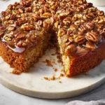 Pecan Upside Down Cake