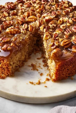 Pecan Upside Down Cake