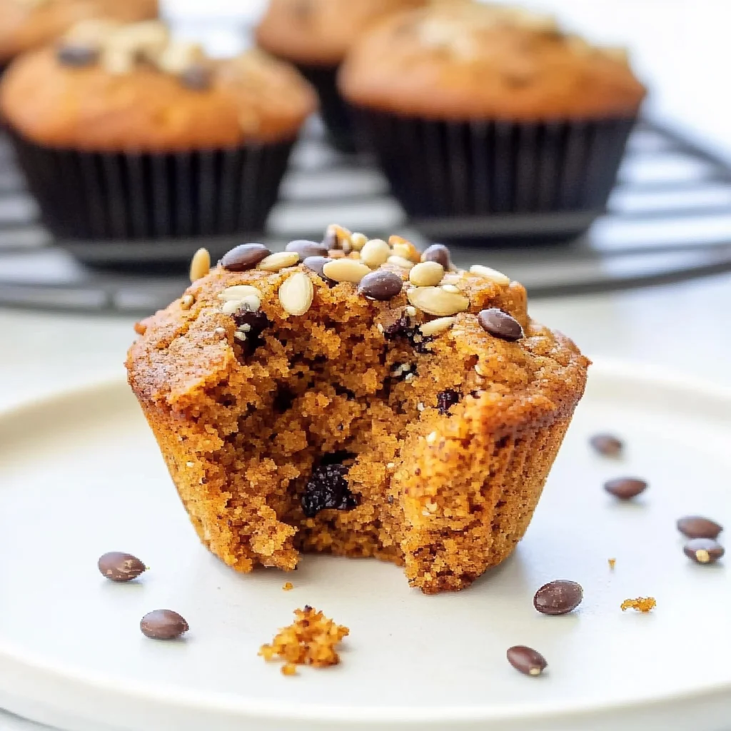 Skinny Pumpkin Quinoa Muffins