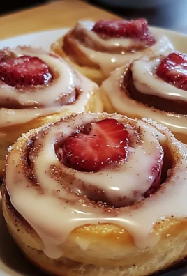Strawberry Cheesecake Cinnabon Rolls