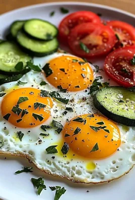 Sunny Egg & Veggie Plate with Cheese & Herbs