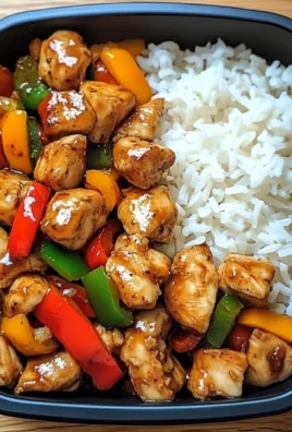 Teriyaki Chicken Stir-Fry with Steamed Rice