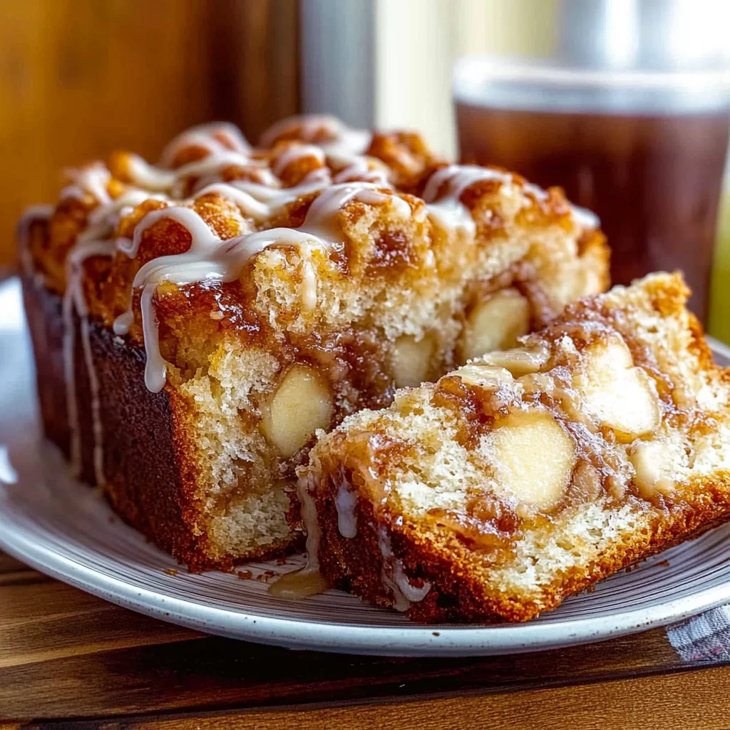 Amish Apple Fritter Bread – Soft, Sweet, and Perfectly Spiced