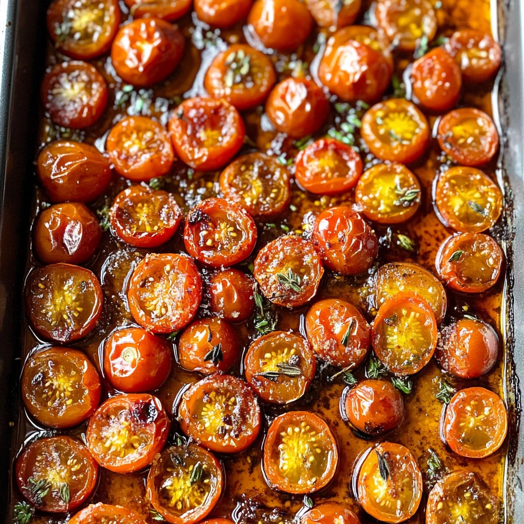 Balsamic Roasted Cherry Tomatoes Recipe