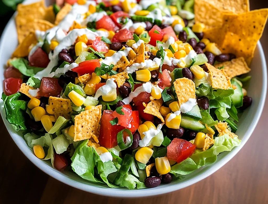 Black Bean Taco Salad