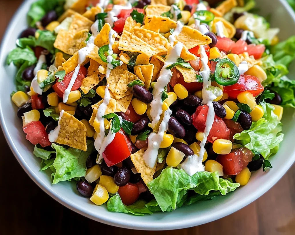 Black Bean Taco Salad
