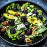 Blackberry Avocado Salad