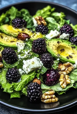 Blackberry Avocado Salad