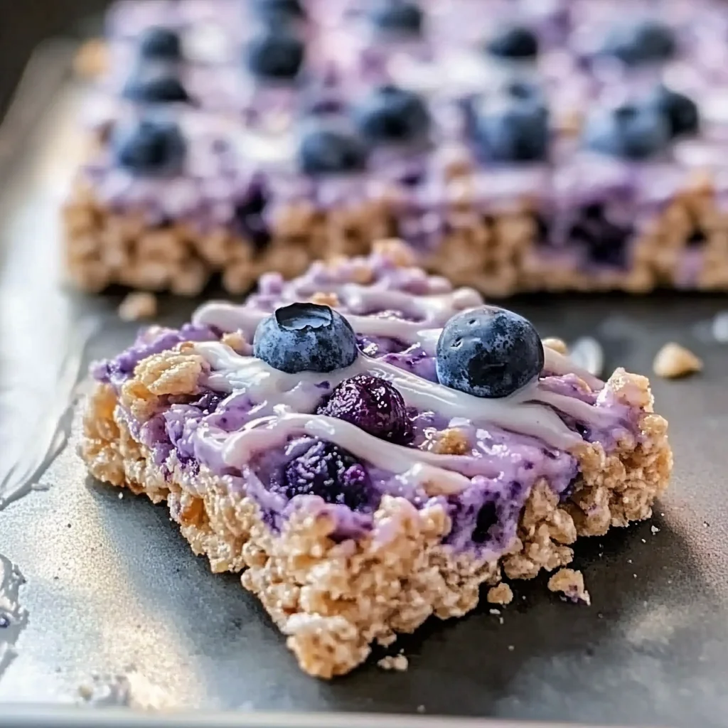 Blueberry Rice Krispies