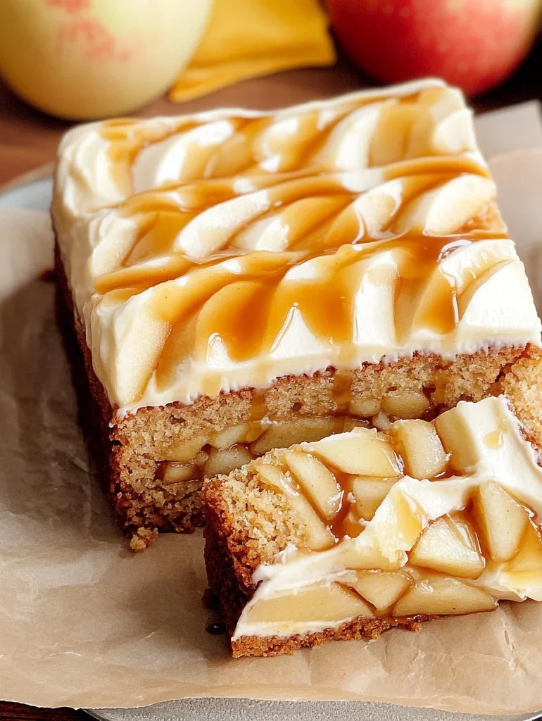 Caramel Apple Cake