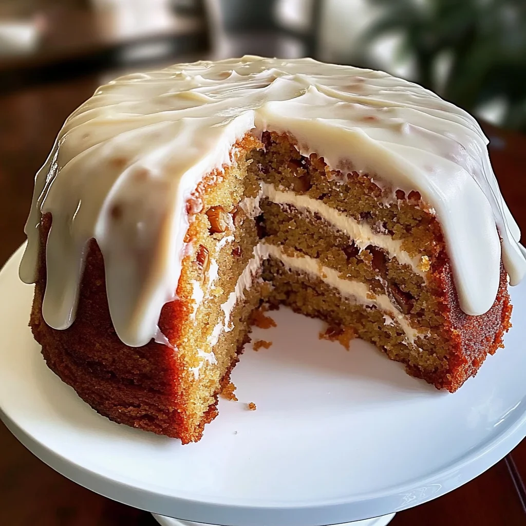 Carrot Pound Cake Recipe