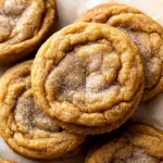 Chewy Pumpkin Snickerdoodle Cookies